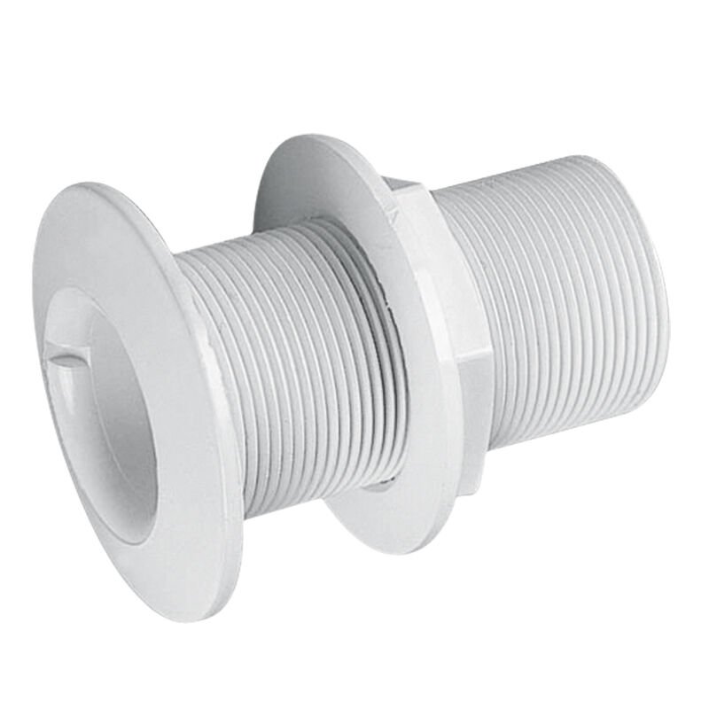 Thru-Hull Fitting 3/4'', L.81mm, White