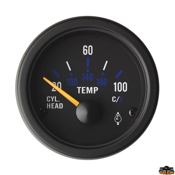 Trem Eco Line Outboard Sıcaklık Göstergesi Siyah Kadran