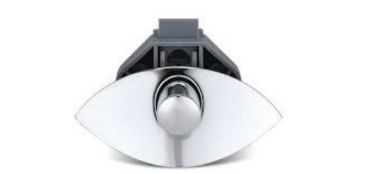 Dolap Kulpu Basmalı Oval Çap 20 mm