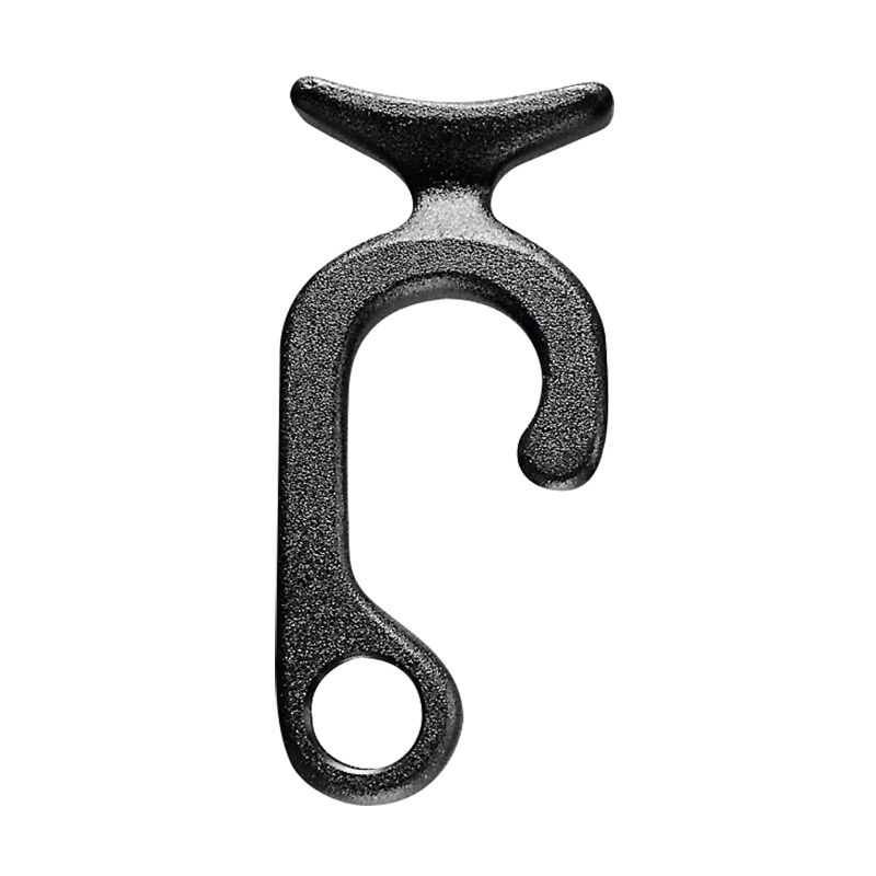 Hook for Fender, on Ø20-22mm Rail, 85x38mm, White