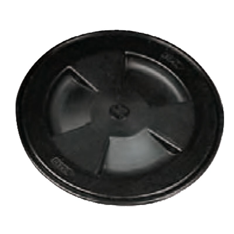Kontrol Hatchi, Yuvarlak, Siyah, Int.Ø130mm