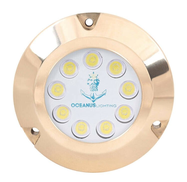 Oceanus Bronz Su Altı Lambası 9 Led