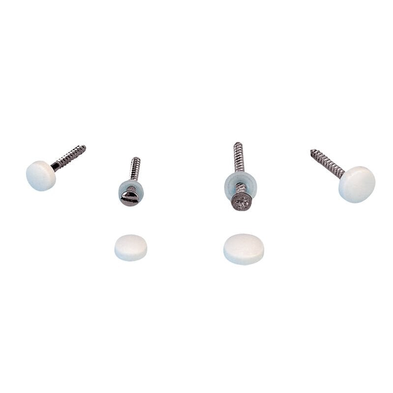Cap & Washer for Screw, Ø3.5mm, Plastic, Black