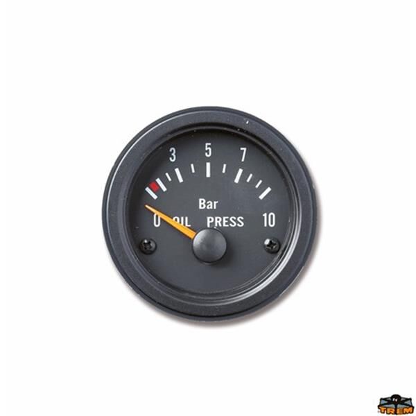 Trem Eco Line Yağ Basınç Göstergesi Kadran Siyah