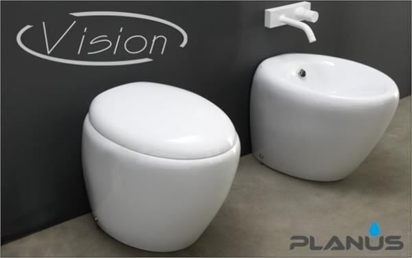 Vision Beyaz Tuvalet 24V