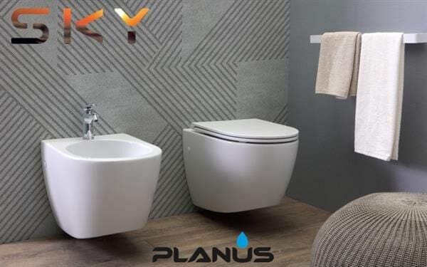 Sky 24V Beyaz Taş Tuvalet