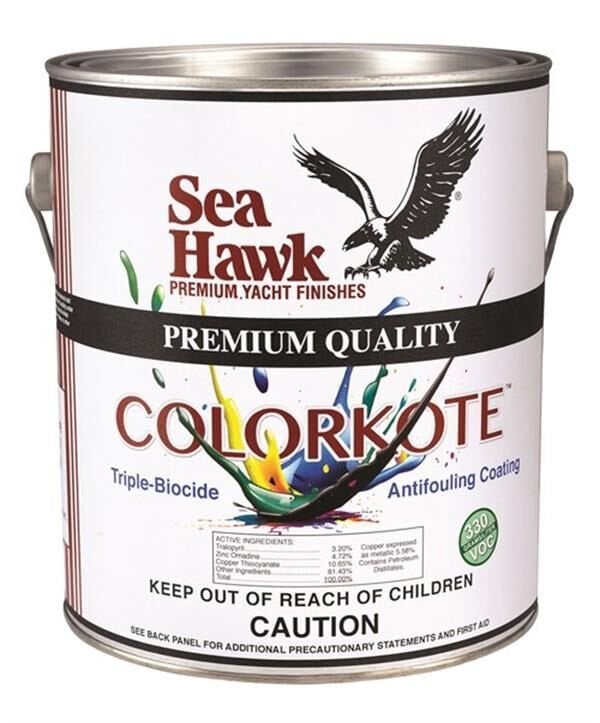 Sea Hawk ColorKote Yumuşak Zehirli Boya, Beyaz. 3.78 Lt.
