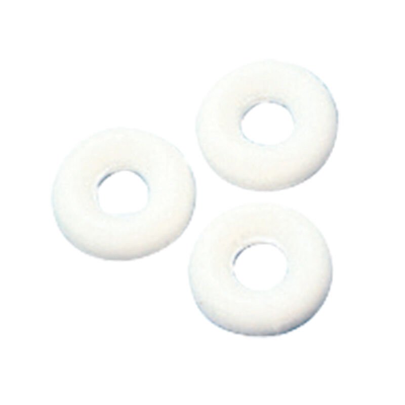Washer for Screw, Ø4.5mm, Plastic, White