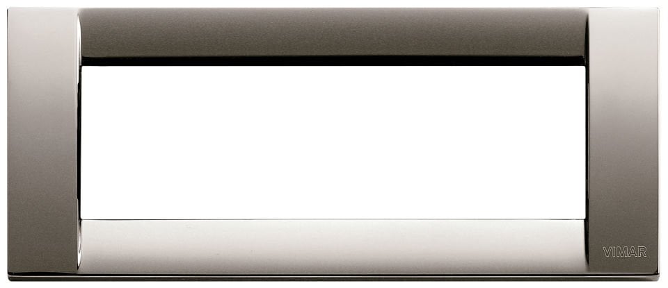 Vimar İdea 16736.31 Altılı Siyah Krom Çerçeve