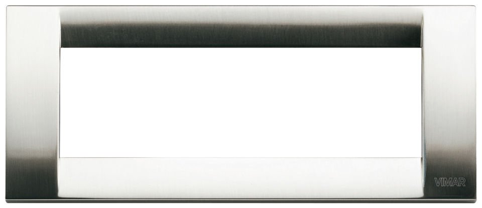 Vimar İdea 16736.34 Altılı Fırçalanmış Nikel  Çerçeve