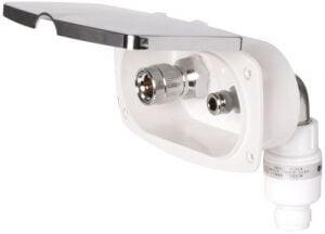 Gömme Su Girişi Çıkışı Kromaj 180x106