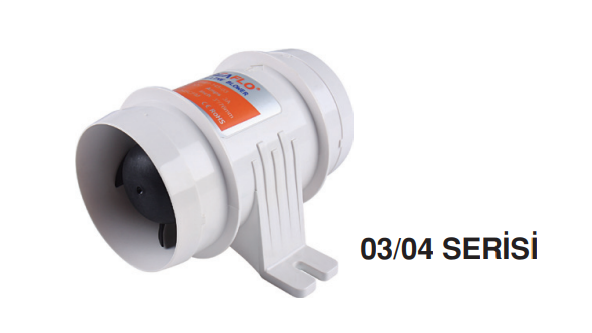Seaflo Blower 75 mm 24 v