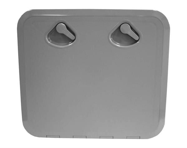 Plastik Gömme Kapak 460X525mm, Gri