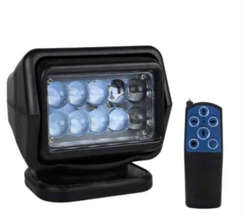 Uzaktan Kumandalı Projektör Siyah Led 50 Watt 12-24V