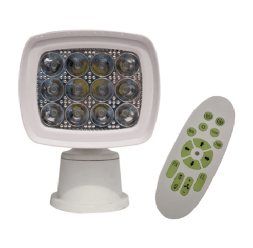 Uzaktan Kumandalı Projektör 12-24V 27 W Led Beyaz