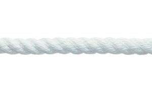 3 kollu, örgülü polyester halat