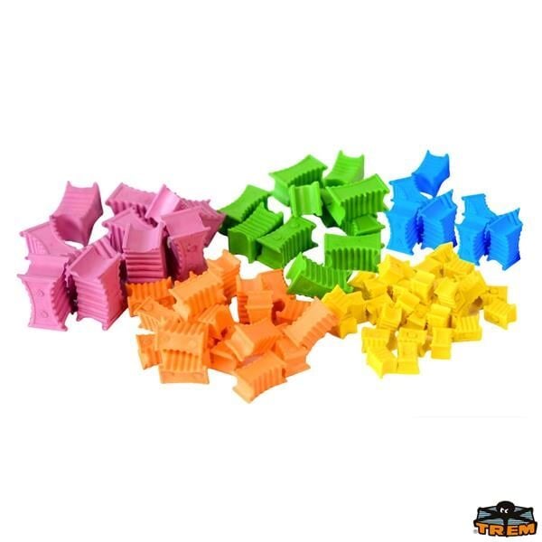 Trem Zincir İşaretleme Kiti. Pembe 8mm