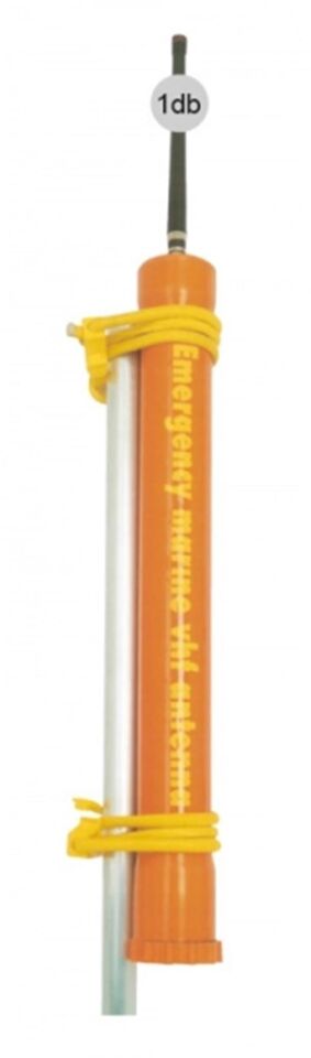 Glomex Ra114 Marine Emergency VHF Anteni 9 Metre Kablo 1 dB