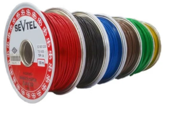 Sevtel Marin Kalaylı Güç Kablosu M1*1,5