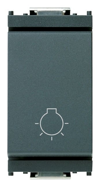 Vimar İdea 16081 Işık Sembollü Anahtar Gri