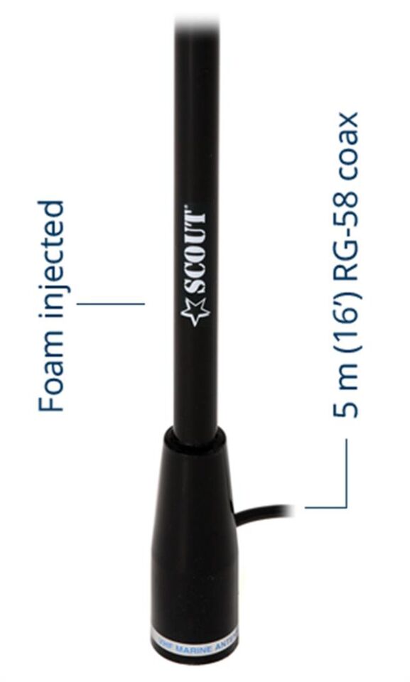 KS-22 VHF Fiberglas Anten 1,5 m