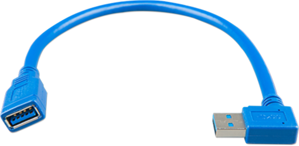 USB UZATMA KABLOSU 0,3 MT YANDAN AÇILI