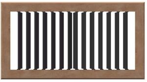 Tik Çerçeveli Hava Çıkış Izgarası 254X127