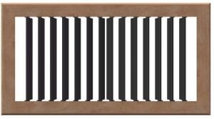 Tik Çerçeveli Hava Çıkış Izgarası 254X152