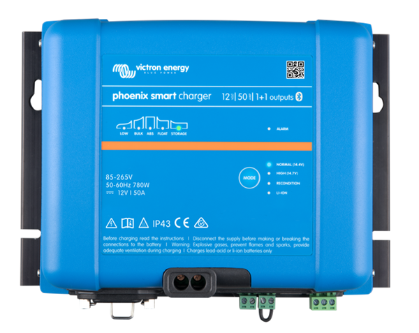 SMART IP43 CHARGER 12V/50A(1+1) 120/240V