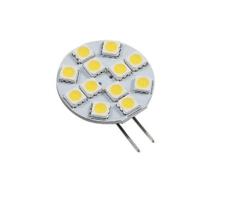 12 Led'li G4 Ampul Yan Gün Işığı 9-30 V