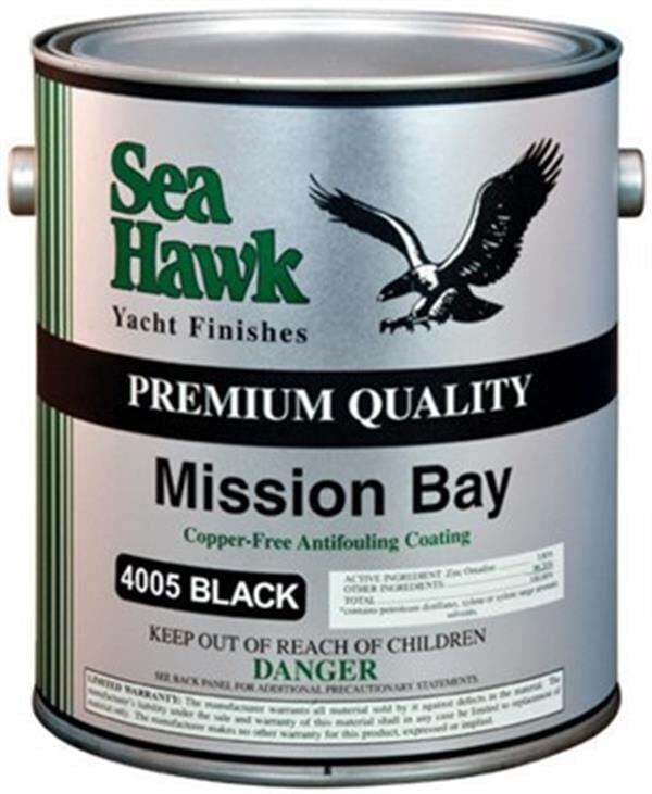 SeaHawk Mission Bay Yumuşak Zehirli Boya 3.785 L Mavi