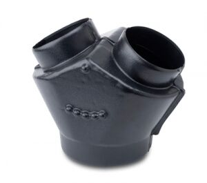 Üç Yollu Y Hortum Konnektörü Giriş 203 Çıkış 152 mm