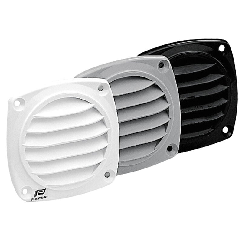 Ventilation Shaft Grilles Cover, 82x82mm, White