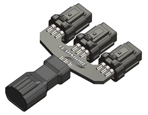 LUMISHORE NEON FLEX LED KABLO SPLITTER,3 LÜ