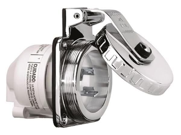 HUBBELL AISI316 PASLANMAZ ÇELİK PRİZ 32 AMP