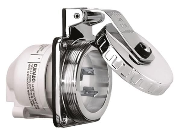 HUBBELL AISI316 PASLANMAZ ÇELİK PRİZ 16A