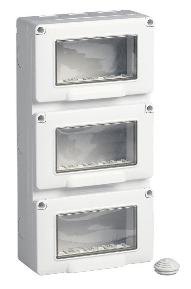 Vimar Plana 14913 3x4 lü Sıva Üstü Nemliyer IP55