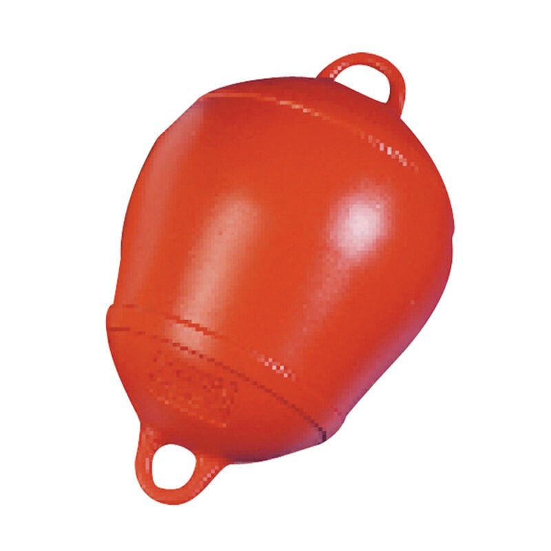 Mooring Buoy Rigid Plastic, Ext.Ø250mm, Orange